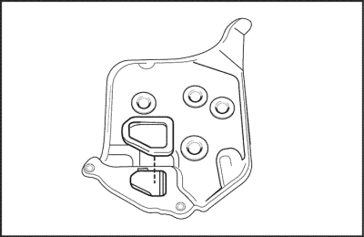 Фильтр АКПП Mitsubishi 2824A007