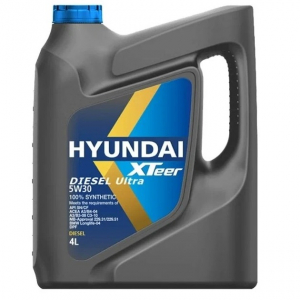 Масло моторное Hyundai XTeer Diesel Ultra 5W-30 SN синт. 4л