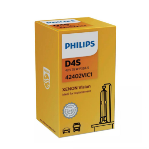 Автолампа ксеноновая Philips D4S 42V35W P32d-5 42402VIC1 Vision 1шт