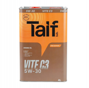 Масло моторное TAIF Vite 5W-30 C3 SN синт. 4л