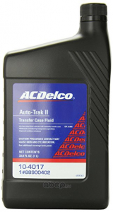 Масло трансмиссионное AC Delco Auto-Trak II Transfer Case fluid (GM Auto-Trak) 0.946л