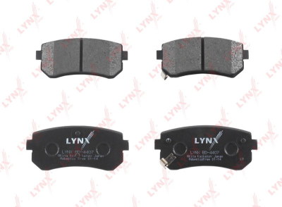Колодки тормозные дисковые LYNXauto BD-4407