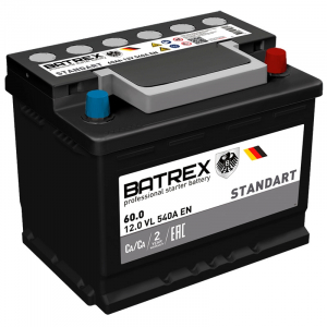 Аккумулятор BATREX Standart 60 EN550 о/п