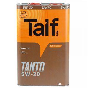 Масло моторное TAIF Tanto 5W-30 SN/GF-5 синт. 4л