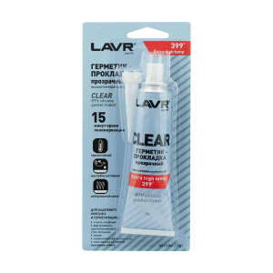 Герметик термостойкий прозрачный LAVR LN1740 85гр