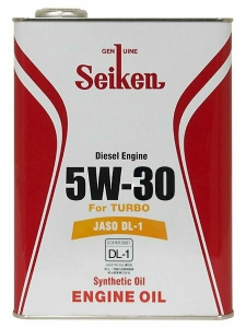 Масло моторное SEIKEN 5W-30 DL-1 синт. 4л