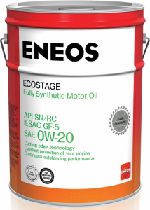 Масло моторное Eneos Ecostage 0W-20 SN синт. 20л (розлив)