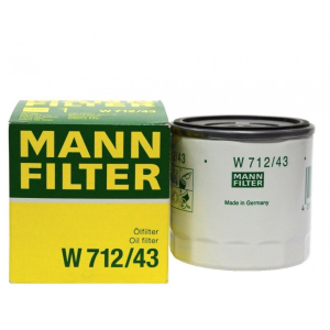 Фильтр масляный MANN FILTER W 712/43