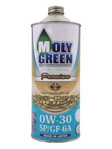 Масло моторное MOLY GREEN Premium 0W-30 SP/GF-6A синт. 1л