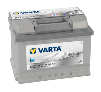 Аккумулятор VARTA Silver Dynamic 61 EN600 о/п низкий