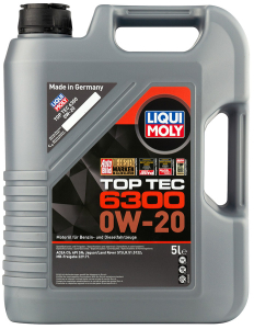 Масло моторное Liqui Moly Top Tec 6300 0W-20 SN MB229.71 синт. 5л