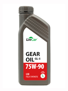 Масло трансмиссионное LIVCAR MTF 75W-90 GL-5 LSD синт. 1л