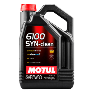 Масло моторное MOTUL 6100 Syn-Clean 5W-30 C3 SN синт. 4л