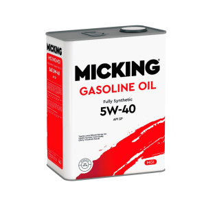 Масло моторное MICKING Gasoline Oil MG1 5W-40 SP/RC синт. 4л