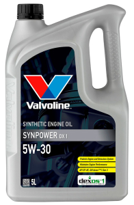 Масло моторное VALVOLINE SynPower DX1 5W-30 SP-RC/SP/GF-6 синт. 5л