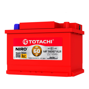 Аккумулятор Totachi NIRO MF 60 EN600 о/п низкий корпус 