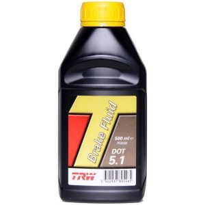Жидкость тормозная TRW PFB550 DOT-5.1 0,5л снята с производства замена на PFB550SE
