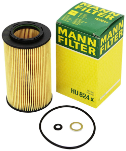 Элемент масляного фильтра MANN FILTER HU824X