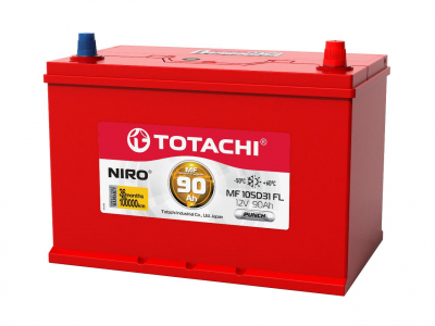 Аккумулятор Totachi NIRO MF JIS 90 EN860 о/п 105D31FL