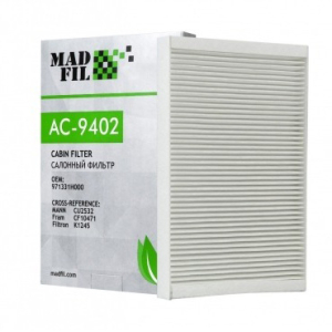 Фильтр салона MAD FIL AC-9402