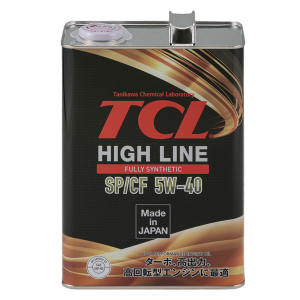 Масло моторное TCL High Line 5W-40 SP/CF синт. 4л