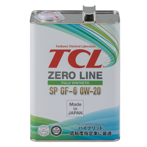 Масло моторное TCL Zero Line 0W-20 SP/GF-6 синт. 4л