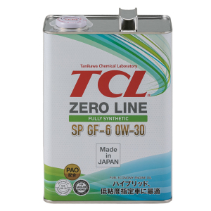 Масло моторное TCL Zero Line 0W-30 SP/GF-6 синт. 4л
