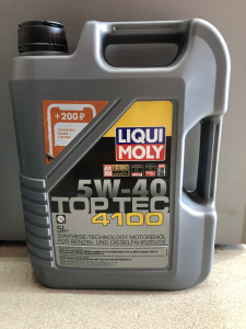 Масло моторное Liqui Moly Top Tec 4100 5W-40 SN/CF синт. 5л