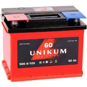 Аккумулятор UNIKUM 60 ah п/п
