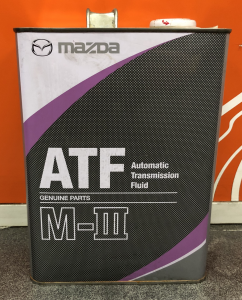 Масло трансмиссионное Mazda ATF Type M-III п/синт. 4л