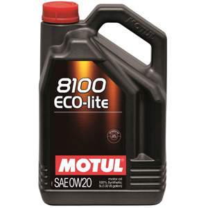 Масло моторное MOTUL 8100 ECO-lite 0W-20 SP/RC синт. 1л