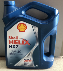 Масло моторное SHELL HELIX HX7 10W-40 SN/CF п/синт. 4л