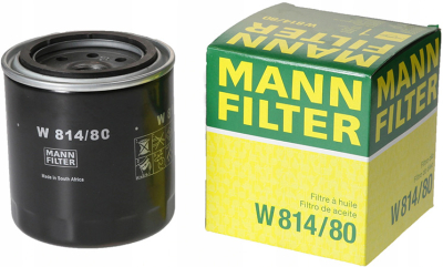 Фильтр масляный MANN FILTER W 814/80 