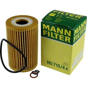 Элемент масляного фильтра MANN FILTER HU715/4X