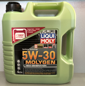 Масло моторное Liqui Moly Molygen New Generation 5W-30 SP/GF-6A синт. 4л