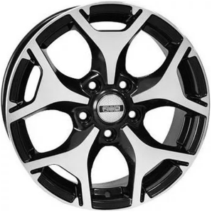 Диск литой 17x7 5x100 ET48 DIA 56,1 Tech Line TL 753 BD