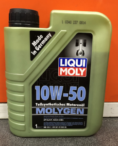 Масло моторное Liqui Moly Molygen 10W-50 SJ/CF п/синт. 1л