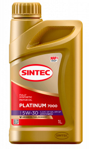 Масло моторное SINTEC Platinum 7000 5W-30 SN/SP GF-5/GF-6A cинт. 1л